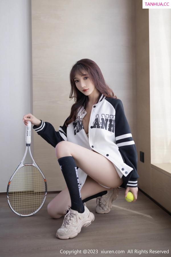 陆萱萱  [XiuRen]高清写真图 2023.06.08 No.6884 陆萱萱 网球美腿第4张图片